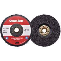 Disque  Clean and Strip  XT Pro Scotch-Brite, 4-1/2" dia., Grain Extra grossier, Carbure de silicium Les Fournitures Industrielles Méga