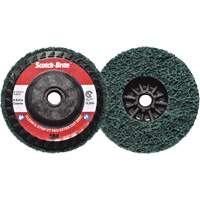 Disque extra coupe  Clean and Strip  XT Pro Scotch-Brite, 4-1/2" dia., Grain Extra grossier, Oxyde d'aluminium Les Fournitures Industrielles Méga