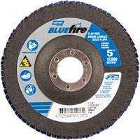 Bluefire Flap Disc, 5" x 7/8", Type 29, 40 Grit, Zirconia Alumina Les Fournitures Industrielles Méga