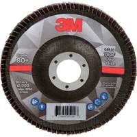 769F Flap Disc, 5" x 7/8", Type 29, 80+ Grit, Ceramic Les Fournitures Industrielles Méga