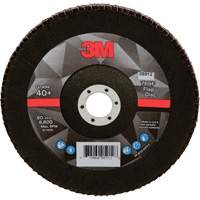 769F Quick Change Flap Disc, 7" x 7/8", Type 29, 40+ Grit, Aluminum Oxide/Ceramic Les Fournitures Industrielles Méga