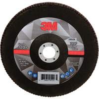 769F Quick Change Flap Disc, 7" x 7/8", Type 27, 120+ Grit, Aluminum Oxide/Ceramic Les Fournitures Industrielles Méga