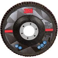 769F Quick Change Flap Disc, 5" x 7/8", Type 27, 40+ Grit, Ceramic Les Fournitures Industrielles Méga