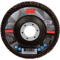 769F Quick Change Flap Disc, 4-1/2" x 7/8", Type 29, 120+ Grit, Ceramic Les Fournitures Industrielles Méga