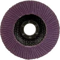 769F Quick Change Flap Disc, 4-1/2" x 7/8", Type 27, 80+ Grit, Ceramic Les Fournitures Industrielles Méga