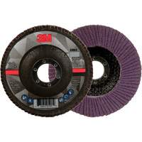 769F Quick Change Flap Disc, 4-1/2" x 7/8", Type 27, 80+ Grit, Ceramic Les Fournitures Industrielles Méga