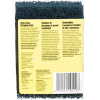Heavy-Duty Stripping Pads, Aluminum Oxide, 3-1/2" x 5", Coarse Grit Les Fournitures Industrielles Méga