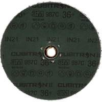 Cubitron II 987C Fibre Disc, Ceramic, 36+, 4-1/2" Dia Les Fournitures Industrielles Méga