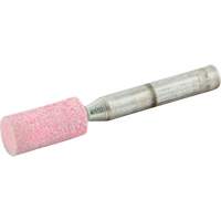 Meule mont&eacute;e vitrifi&eacute;e, W177, Oxyde d'aluminium, 3/8" dia., 3/4" lo, 80 Grain Les Fournitures Industrielles Méga