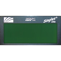 Lentille de soudage autoassombrissante haute d&eacute;finition ArcOne Singles, 2" la x 4-1/2" h Champ de vision, Pour utilisation avec ArcOne&reg; Les Fournitures Industrielles Méga