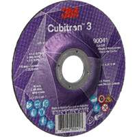 Cubitron 3 Cut-Off Wheel, 4-1/2" x 0.045", 7/8" Arbor, Type T27, Ceramic, 13300 RPM Les Fournitures Industrielles Méga