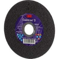 Disque de coupe Cubitron 3, 5" x 9/32", Arbre de 3/8", Type 41 Les Fournitures Industrielles Méga