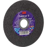 Disque de coupe Cubitron 3, 5" x 9/32", Arbre de 3/8", Type 41 Les Fournitures Industrielles Méga