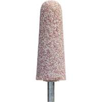 Quantum 5NQM Vitrified Bond Mounted Point, 1" Dia., 36 Grit, Ceramic Alumina Les Fournitures Industrielles Méga
