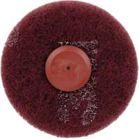 Scotch-Brite Roloc Plus General Purpose Scuffing Wheel, 4" Dia. Les Fournitures Industrielles Méga