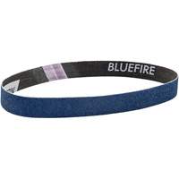 Courroie pour ponceuse BlueFire, 3/4" la x 20-1/2" lo, Alumine de zirconium, Grain 60 Les Fournitures Industrielles Méga