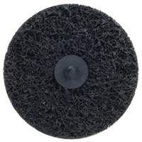 Disques non tiss&eacute;s &agrave; remplacement rapide pour d&eacute;capage Bear-Tex, 4" dia., Grain Extra grossier, Carbure de silicium Les Fournitures Industrielles Méga