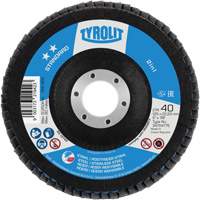 Disque &agrave; lamelles 2-en-1, 4-1/2" x 22,5 mm, Type 27A, Grain 60, C&eacute;ramique d'alumine Les Fournitures Industrielles Méga