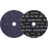 Disque de conditionnement des surfaces de pr&eacute;cision Scotch-Brite, HD-DH, 7" dia., Grain Tr&egrave;s grossier, C&eacute;ramique Les Fournitures Industrielles Méga