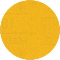 Disque abrasif dor&eacute; Hookit, 09213, dia 3", Grain 180, Oxyde d'aluminium, Poids C Les Fournitures Industrielles Méga