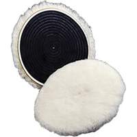 Tampon de polissage naturel Finesse-it 82531, 7" dia., Laine Les Fournitures Industrielles Méga