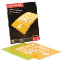 Laminated Letter Size Pouch Les Fournitures Industrielles Méga