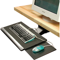 Heavy-Duty Articulating Keyboard Trays With Mouse Platform Les Fournitures Industrielles Méga
