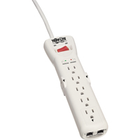 Protect-It Surge Suppressors, 7 Outlets, 2470 J, 1800 W, 7' Cord Les Fournitures Industrielles Méga