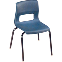 Chaises horizon, Plastique, Bleu Les Fournitures Industrielles Méga