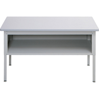 E-z Sort&reg; Mailroom Furniture-sorting Tables With Shelf-base Table With Shelf, 60" W x 28" D x 36" H, Laminate Les Fournitures Industrielles Méga