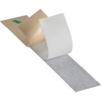 Fastener, Hook, 25 yds x 1", Adhesive, White Les Fournitures Industrielles Méga