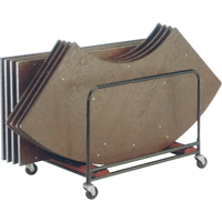 Chariots de table empilables, 49" la x 31,25" p x 32,25" h Les Fournitures Industrielles Méga