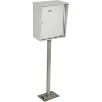 Boîtes de collection, Fixation Socle, 21" x 12-7/8", Aluminium Les Fournitures Industrielles Méga