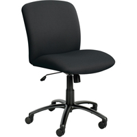 Uber Big & Tall Chairs, Nylon, Black, 500 lbs. Capacity Les Fournitures Industrielles Méga