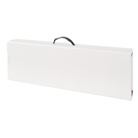 Banc pliant, Poly&eacute;thyl&egrave;ne, 72" lo x 12" la x 17" h Les Fournitures Industrielles Méga