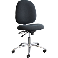 Chaises D.E.S. (dissipation &eacute;lectrostatique) Shoptech, Tissu, Noir, Capacit&eacute; 275 lb Les Fournitures Industrielles Méga