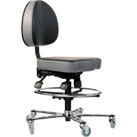 TF 180 Ergonomic Chair, Mobile Les Fournitures Industrielles Méga