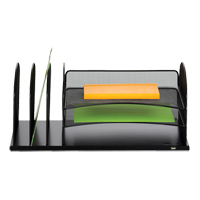 Organisateur de bureau avec alimentation USB Onyx Les Fournitures Industrielles Méga