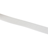 Ruban d'attaches, Crochet, 25 vg x 1", Cousu, Blanc Les Fournitures Industrielles Méga