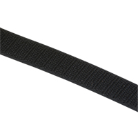 Ruban d'attaches, Crochet, 25 vg x 3/4", Cousu, Noir Les Fournitures Industrielles Méga