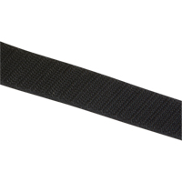 Ruban d'attaches, Crochet, 25 vg x 1", Cousu, Noir Les Fournitures Industrielles Méga
