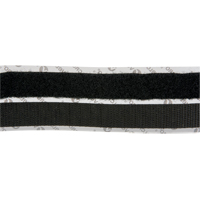 Attache, Boucle et crochet, 15' x 3/4", Adh&eacute;sif, Noir Les Fournitures Industrielles Méga