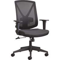 Activ A-47 Synchro Office Chair, Fabric, Black, 275 lbs. Capacity Les Fournitures Industrielles Méga