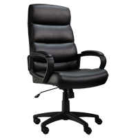 Activ Series A-601 Office Chair, Polyurethane, Black, 275 lbs. Capacity Les Fournitures Industrielles Méga