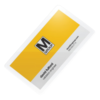 Pochettes lamin&eacute;es pour cartes d'affaires Swingline UltraClear Les Fournitures Industrielles Méga