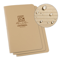 Carnet de notes, Couverture souple, Havane, 48 Pages, 4-5/8" , 7"  Les Fournitures Industrielles Méga