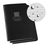Carnet tout temps, Couverture souple, Noir, 48 Pages, 4-5/8" , 7"  Les Fournitures Industrielles Méga