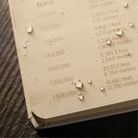 Livre reli&eacute;, Couverture rigide, Havane, 160 Pages, 4-5/8" , 7-1/4"  Les Fournitures Industrielles Méga