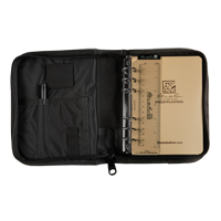 Trousse de d&eacute;part pour planificateur de terrain, Couverture souple, Noir, 0 Pages, 4-5/8" , 7"  Les Fournitures Industrielles Méga