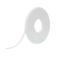 Ruban d'attaches One-Wrap, Boucle et crochet, 25 vg x 1/2", Auto-aggripant, Blanc Les Fournitures Industrielles Méga